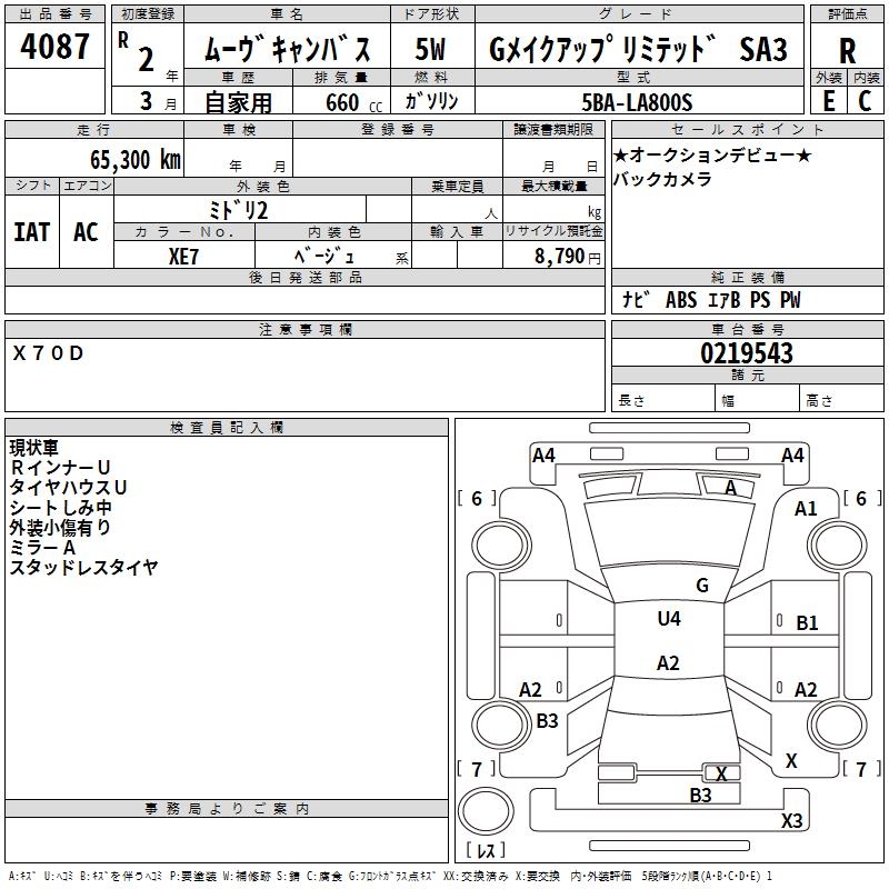 DAIHATSU MOVE CANBUS