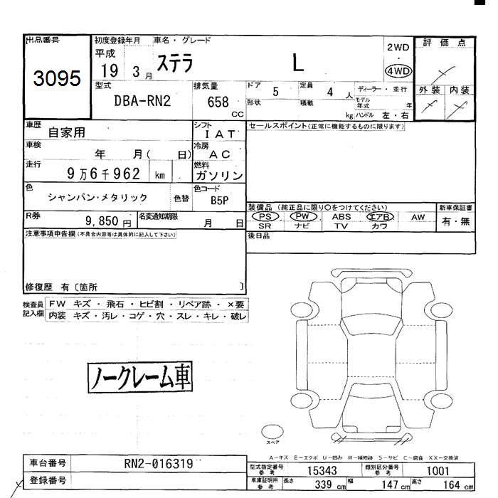 SUBARU STELLA
