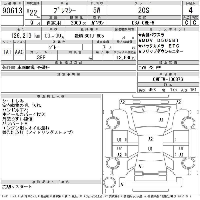 MAZDA PREMACY