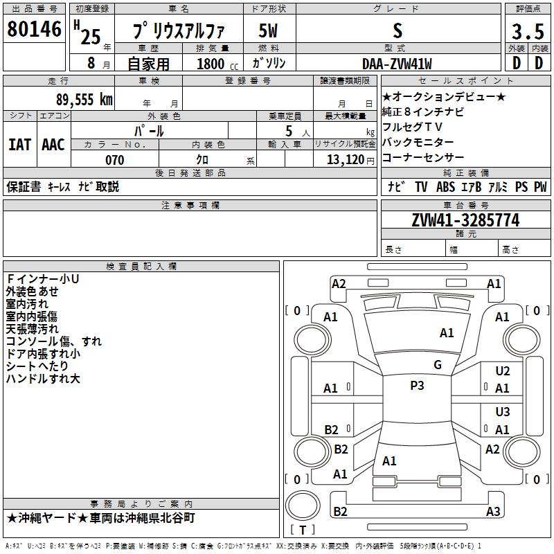 TOYOTA PRIUS ALPHA