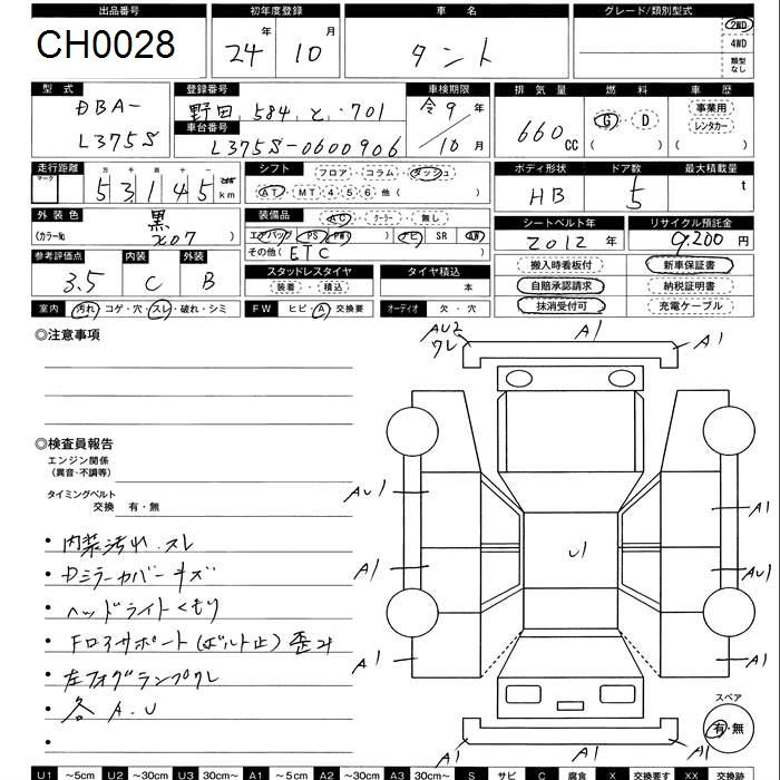DAIHATSU TANTO