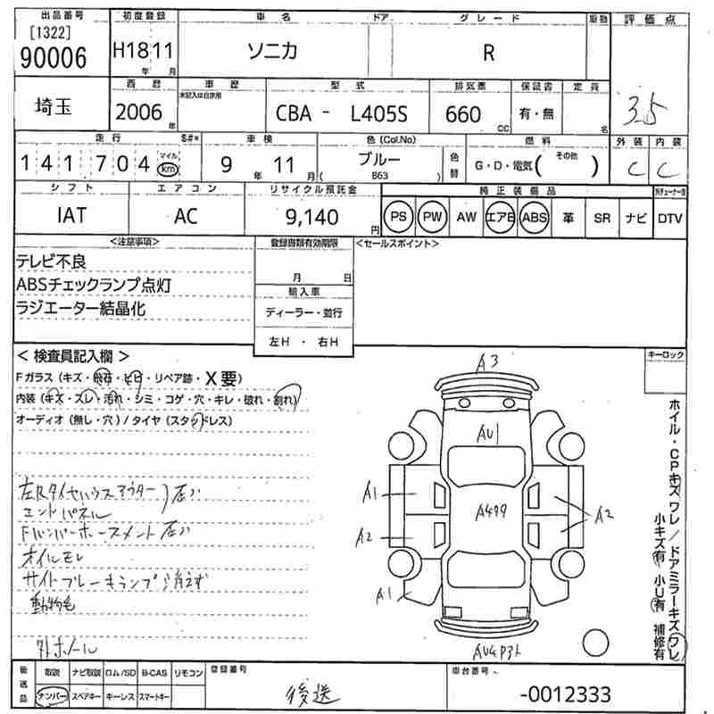 DAIHATSU SONICA