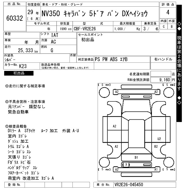 NISSAN NV350 CARAVAN