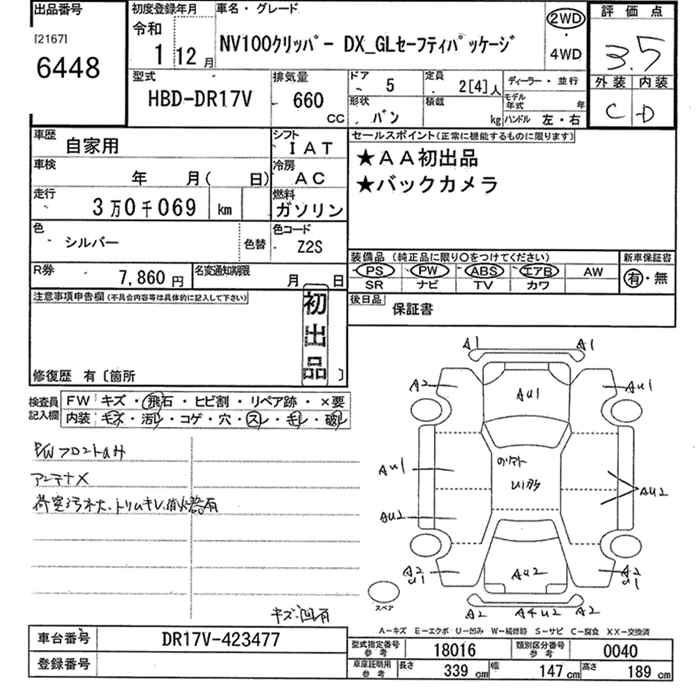 NISSAN NV100 CLIPPER