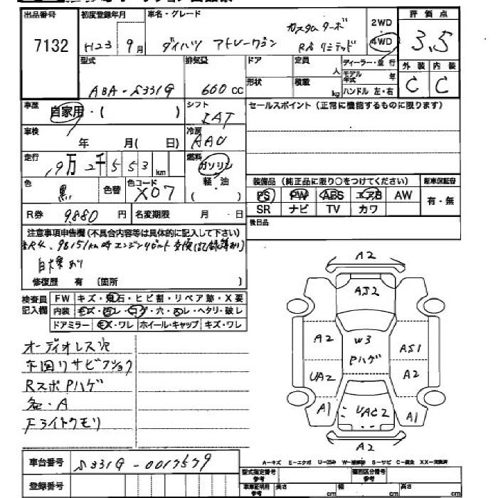 DAIHATSU ATRAI