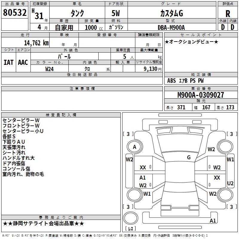 TOYOTA TANK