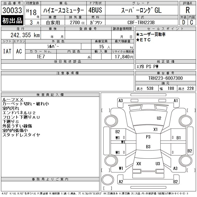 TOYOTA REGIUS ACE