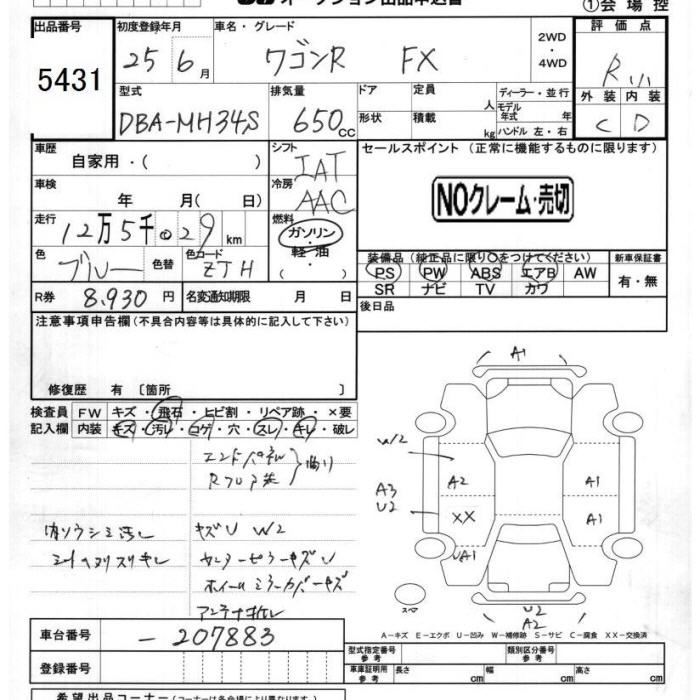 SUZUKI WAGON R