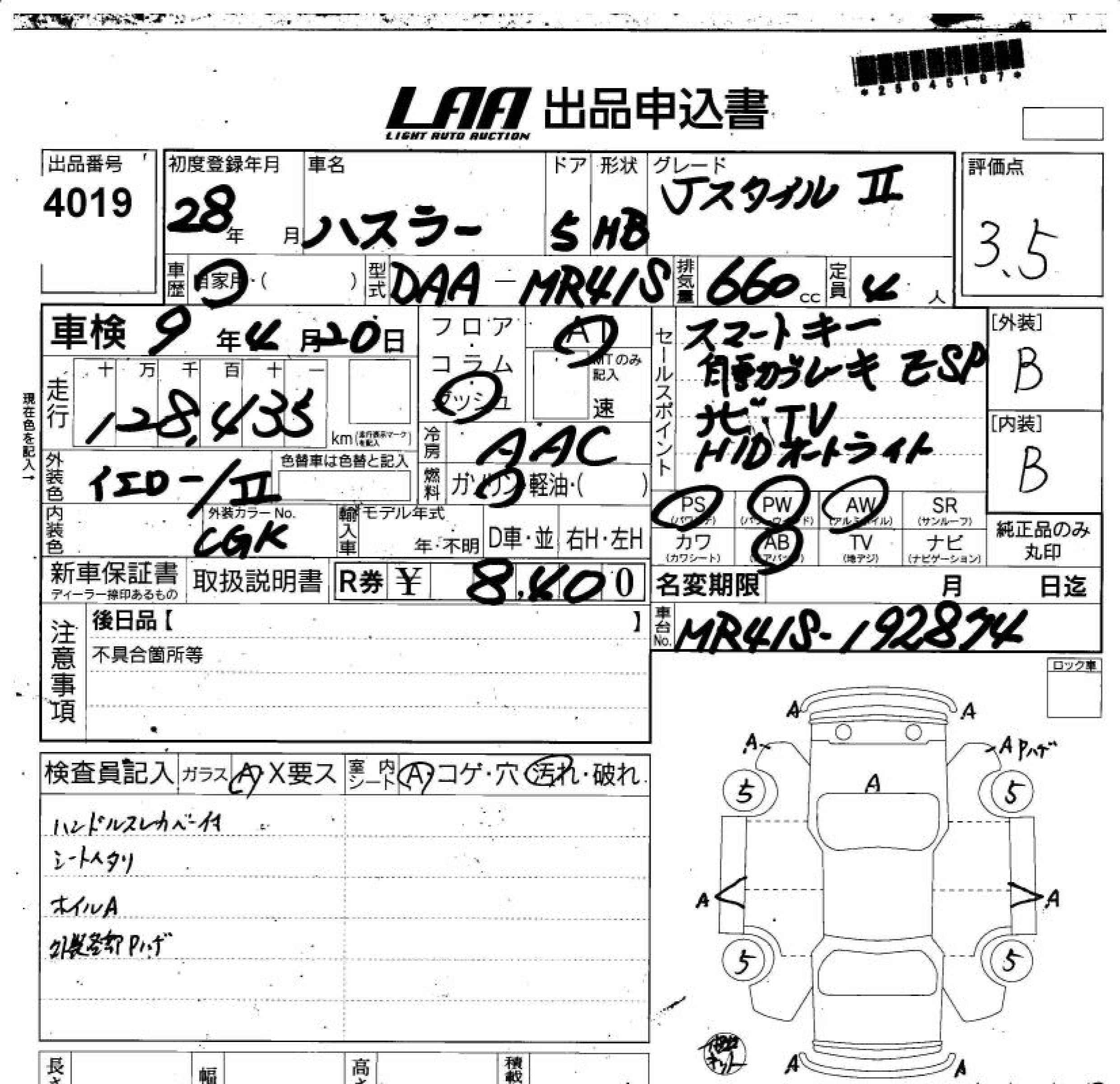 SUZUKI HUSTLER