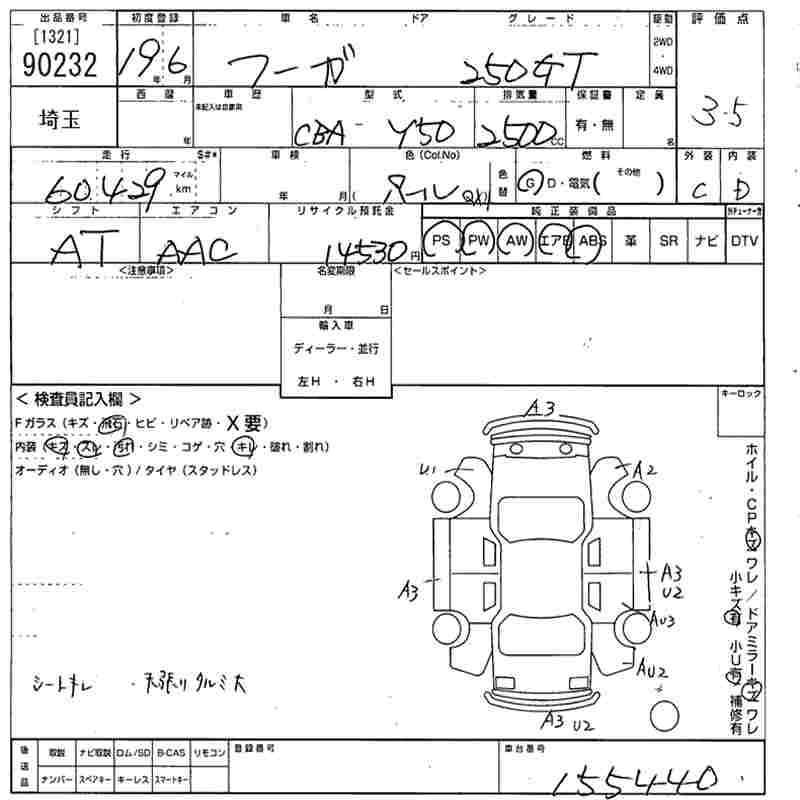 NISSAN FUGA