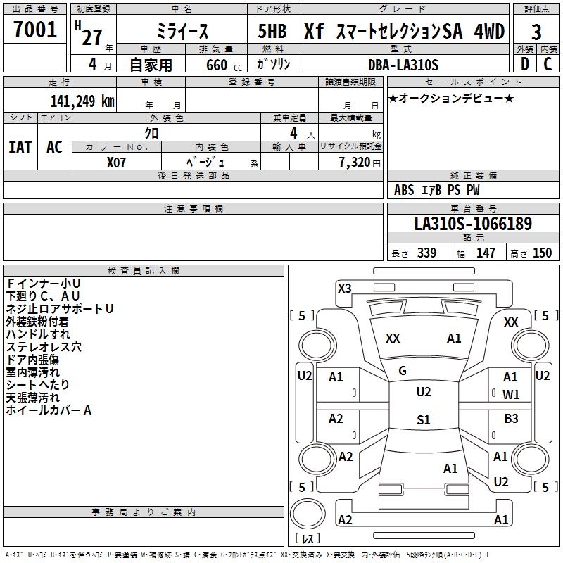 DAIHATSU MIRA E:S