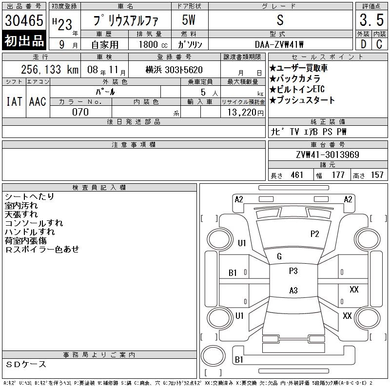 TOYOTA PRIUS ALPHA