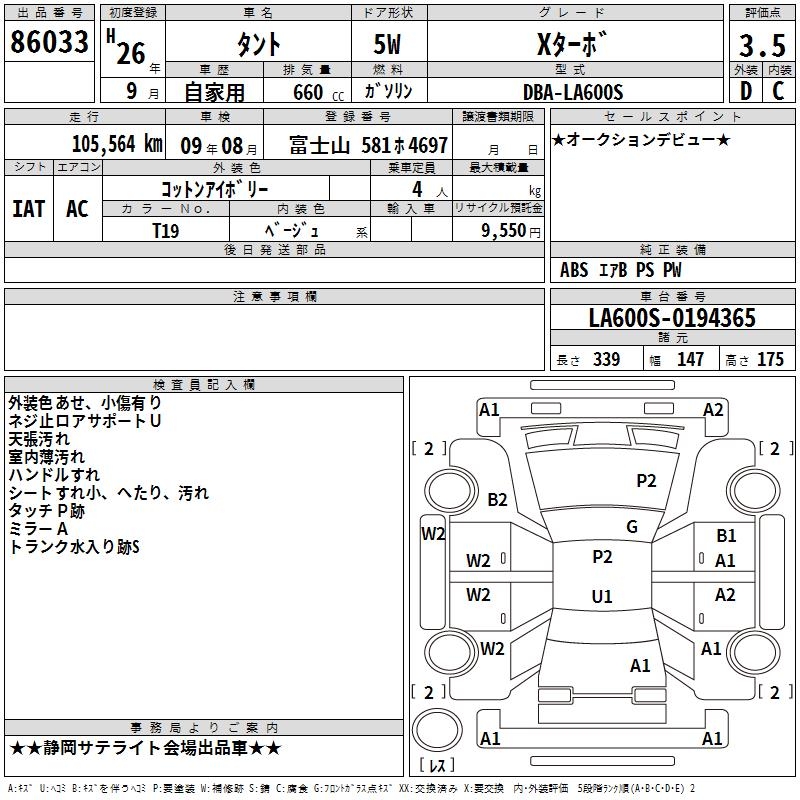 DAIHATSU TANTO