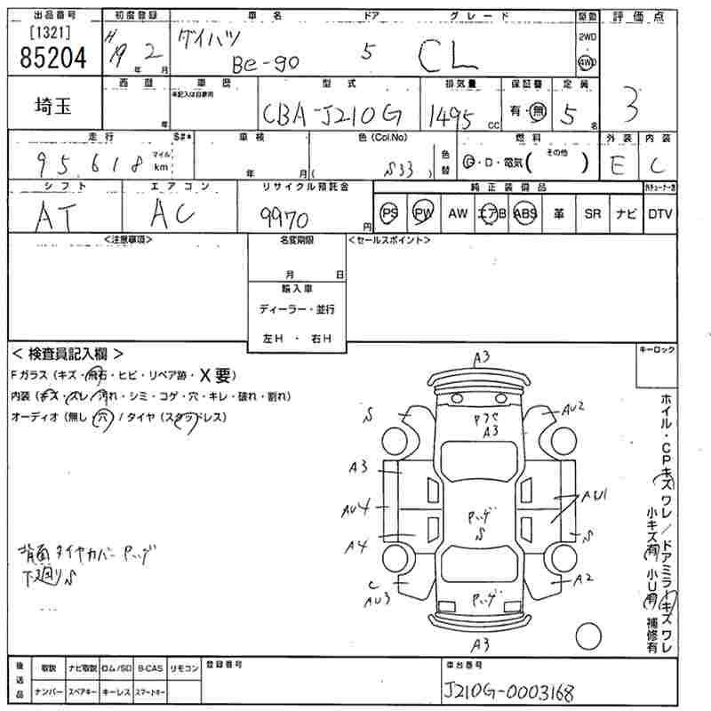 DAIHATSU BE-GO
