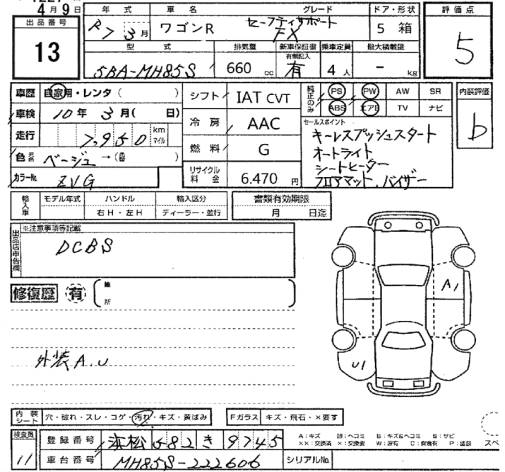 SUZUKI WAGON R