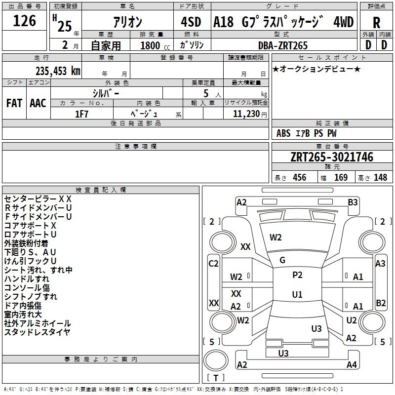 TOYOTA ALLION