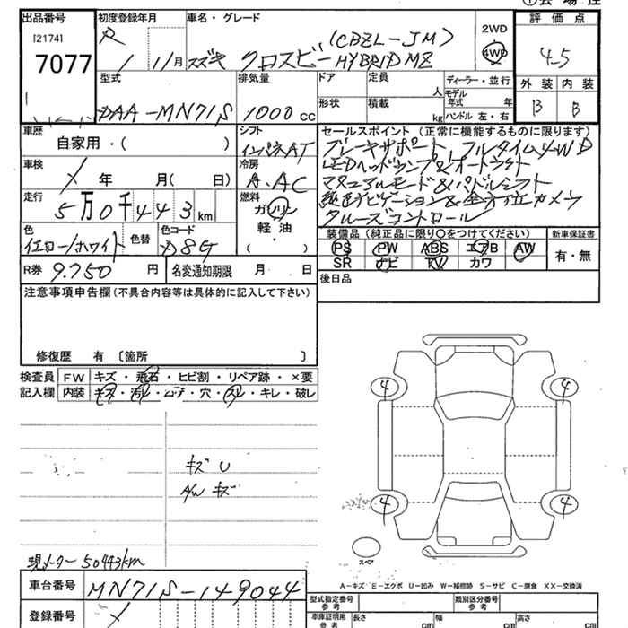 SUZUKI XBEE
