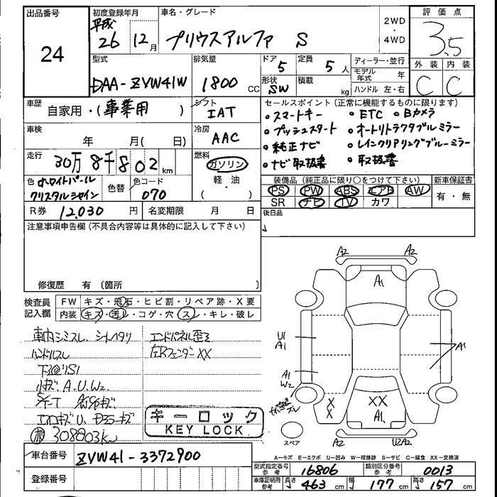 TOYOTA PRIUS ALPHA