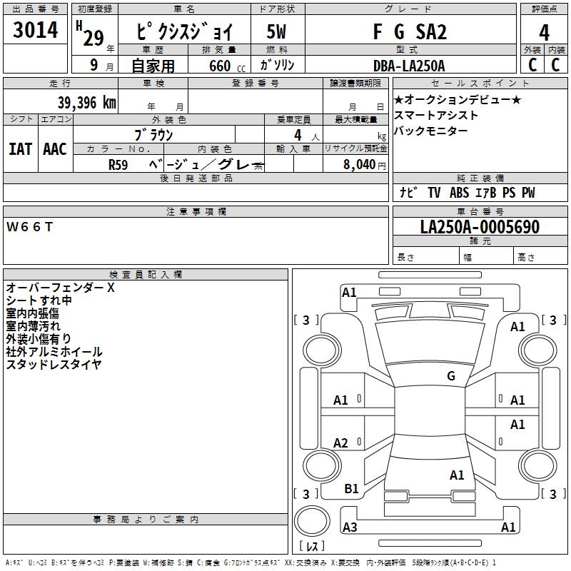 TOYOTA PIXIS JOY