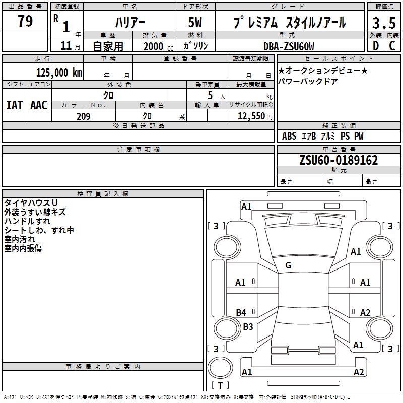 TOYOTA HARRIER