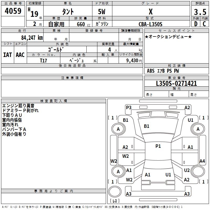 DAIHATSU TANTO