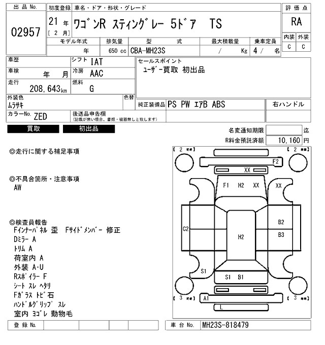 SUZUKI WAGON R