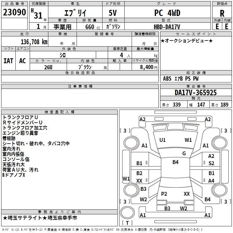 SUZUKI EVERY