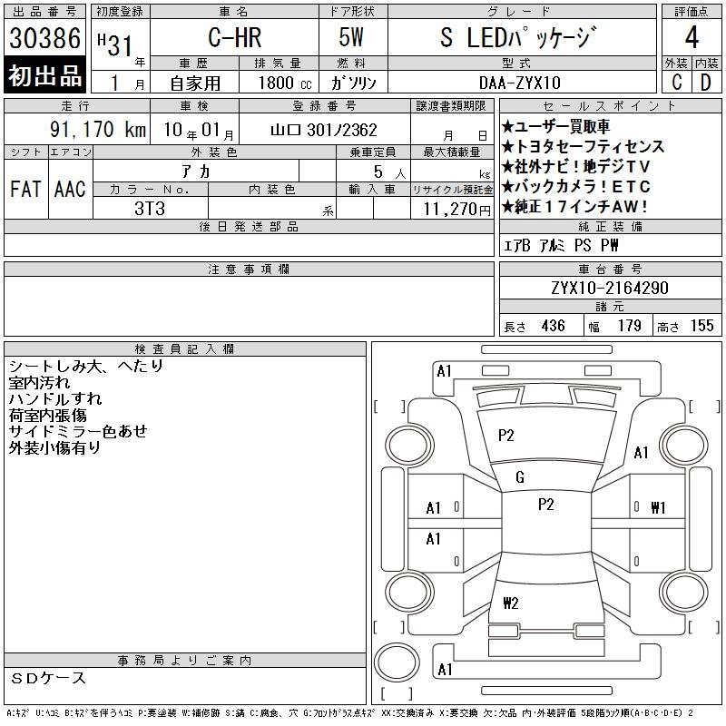 TOYOTA C-HR