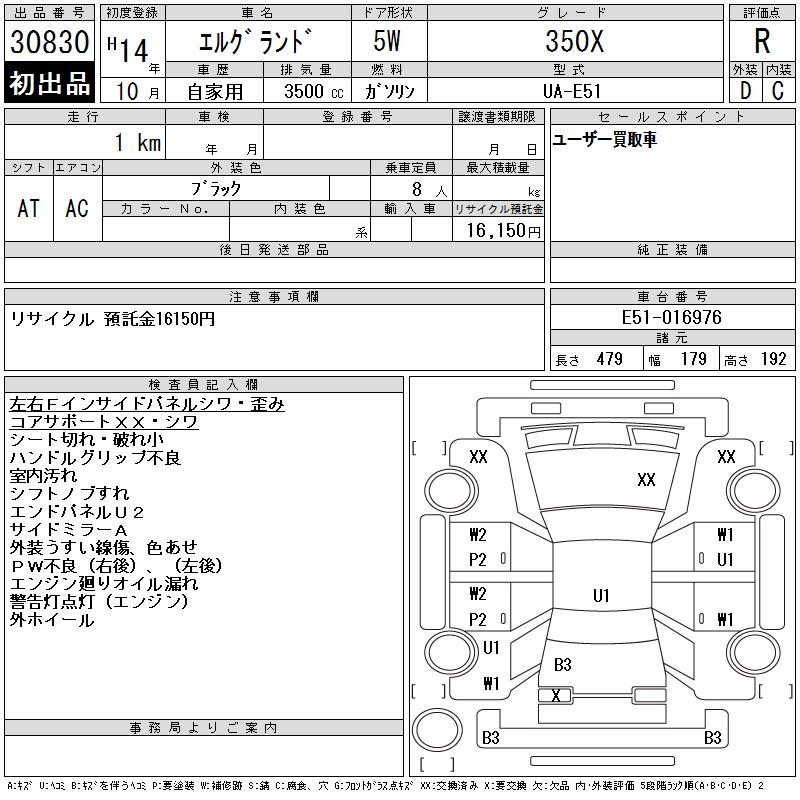 NISSAN ELGRAND