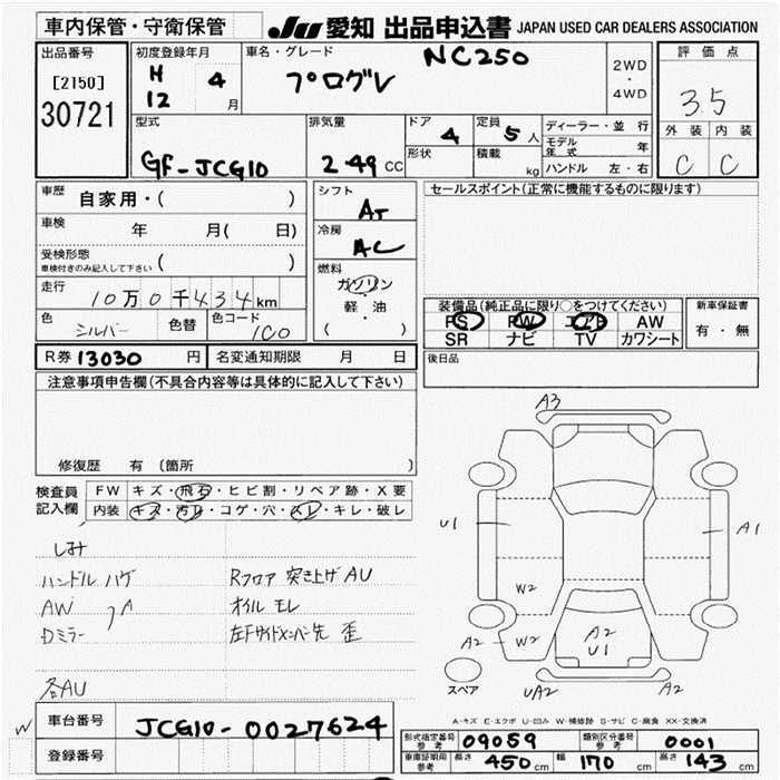 TOYOTA PROGRES