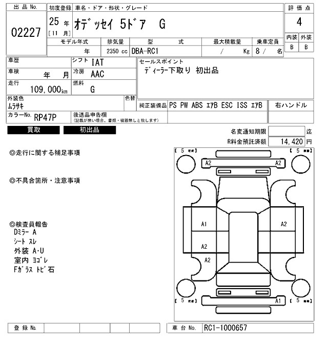 HONDA ODYSSEY