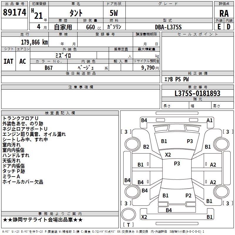 DAIHATSU TANTO