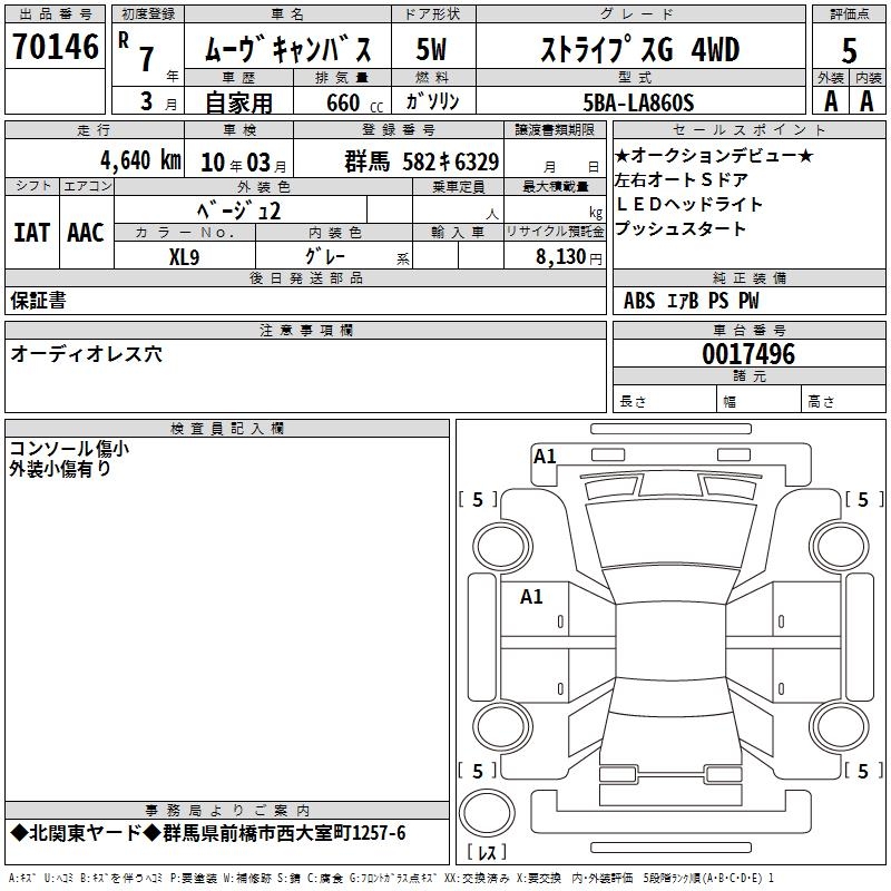 DAIHATSU MOVE CANBUS