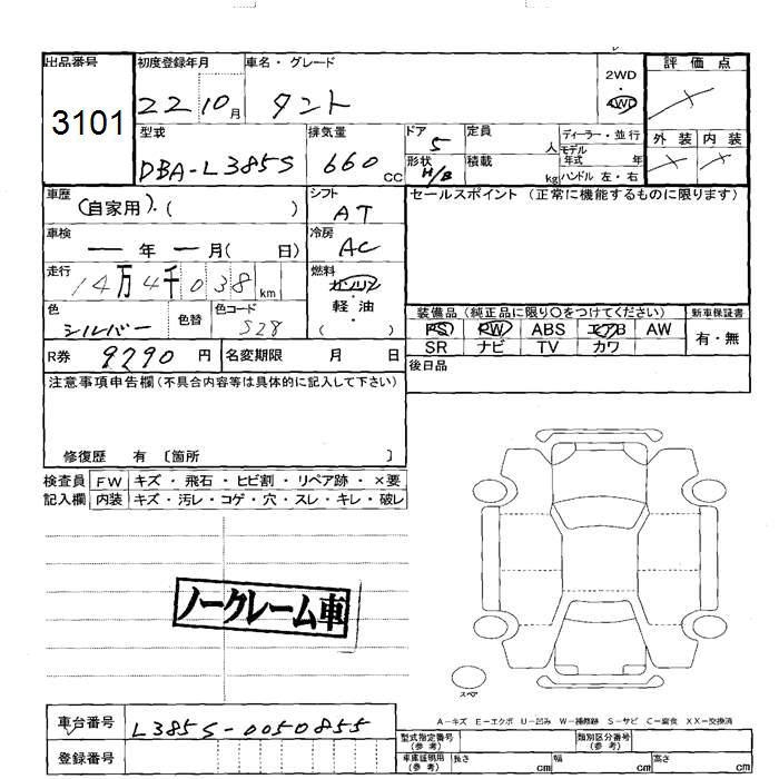 DAIHATSU TANTO