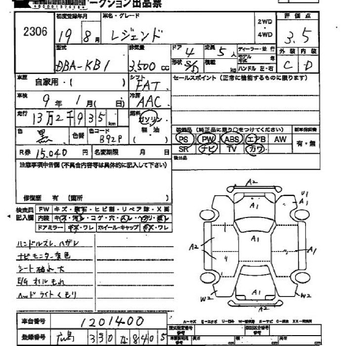HONDA LEGEND
