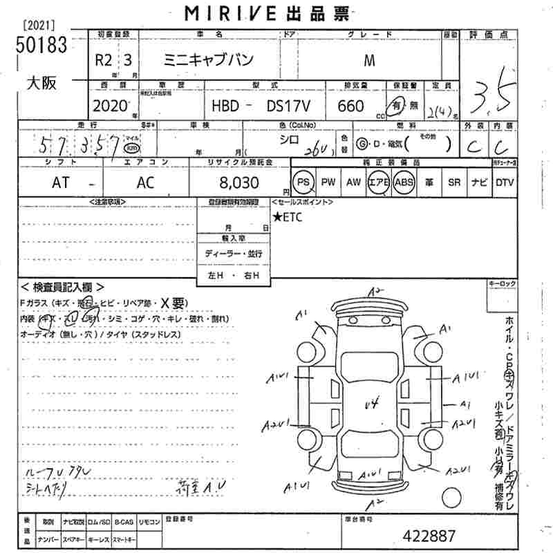 MITSUBISHI MINICAB