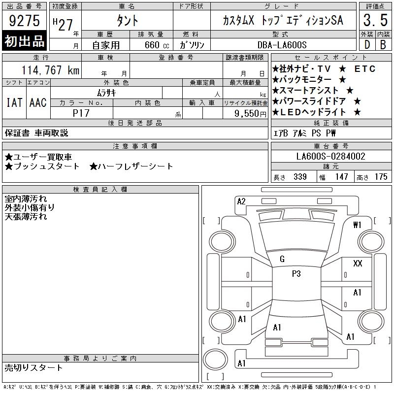 DAIHATSU TANTO