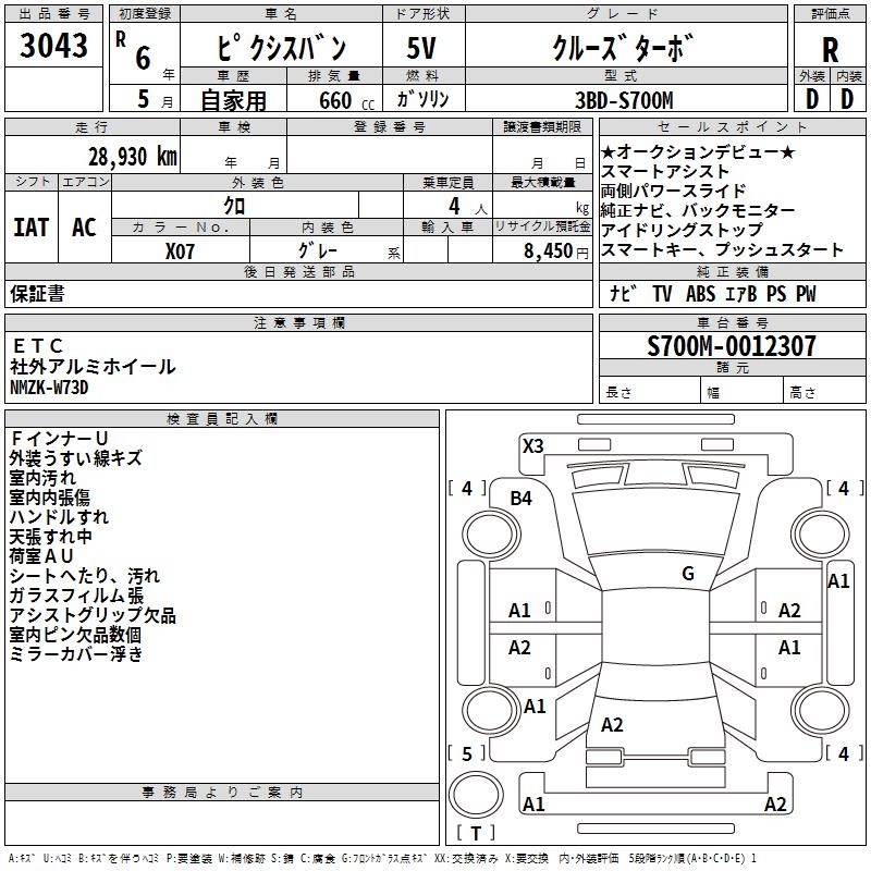 TOYOTA PIXIS VAN