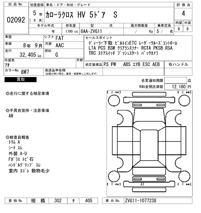 TOYOTA COROLLA CROSS