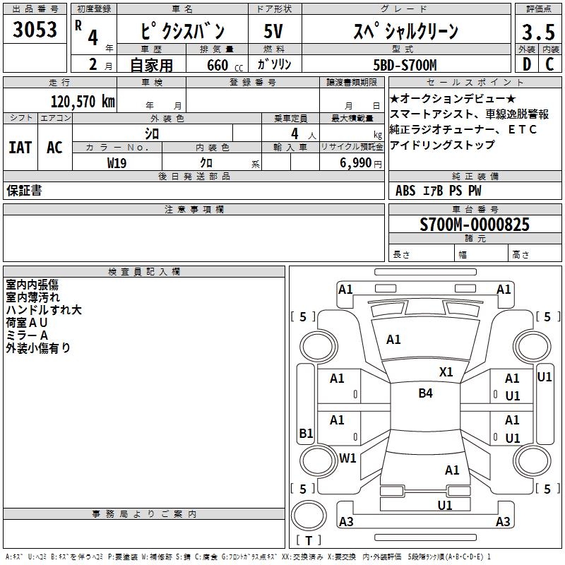 TOYOTA PIXIS VAN