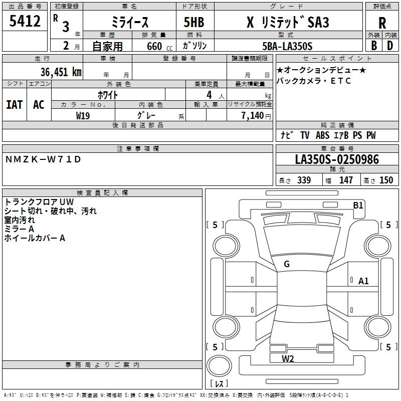 DAIHATSU MIRA E:S