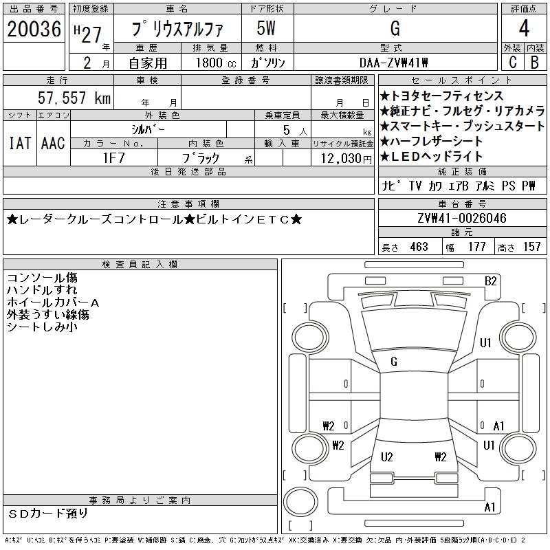 TOYOTA PRIUS ALPHA