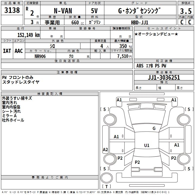 HONDA N-VAN