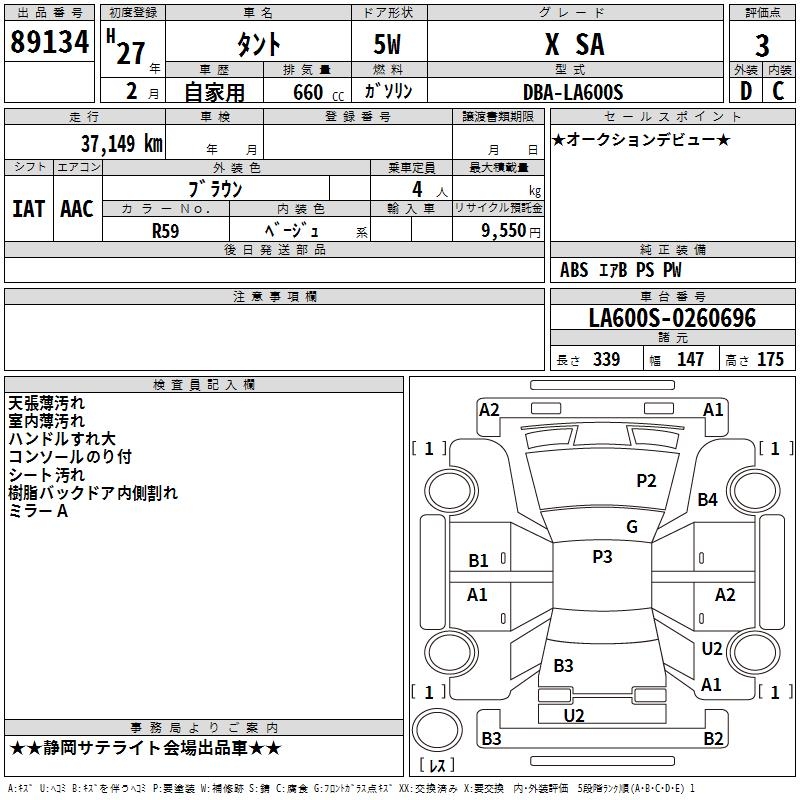 DAIHATSU TANTO