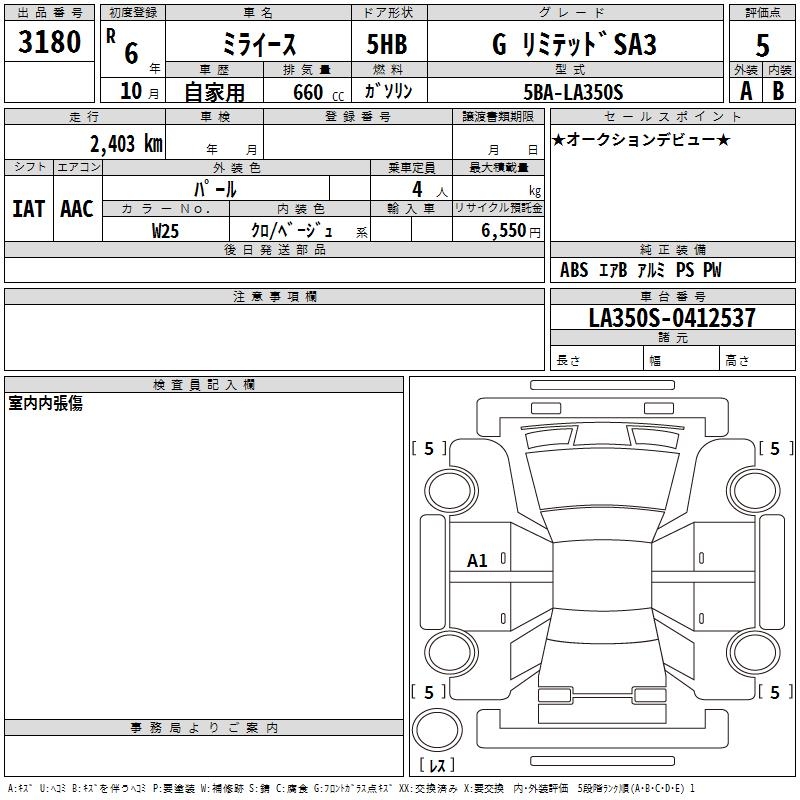 DAIHATSU MIRA E:S