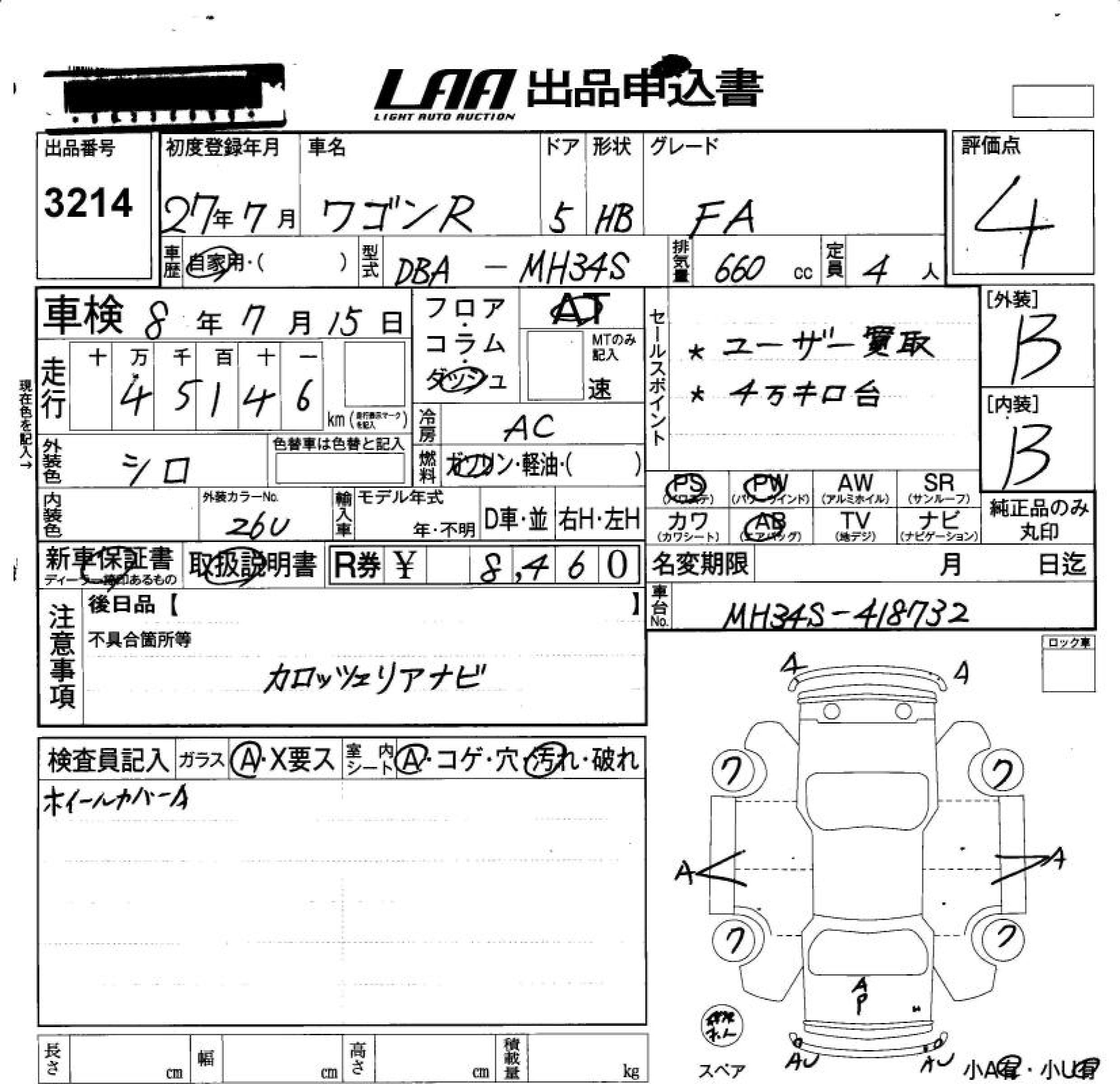 SUZUKI WAGON R