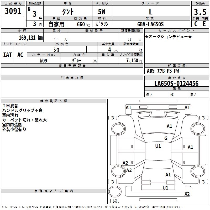 DAIHATSU TANTO
