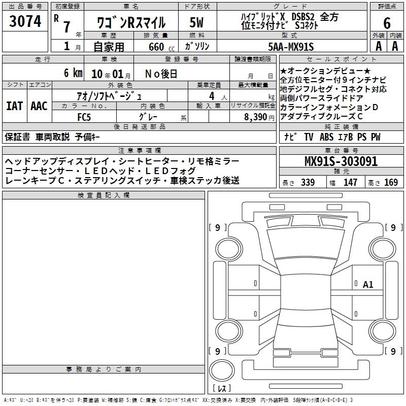 SUZUKI WAGON R SMILE