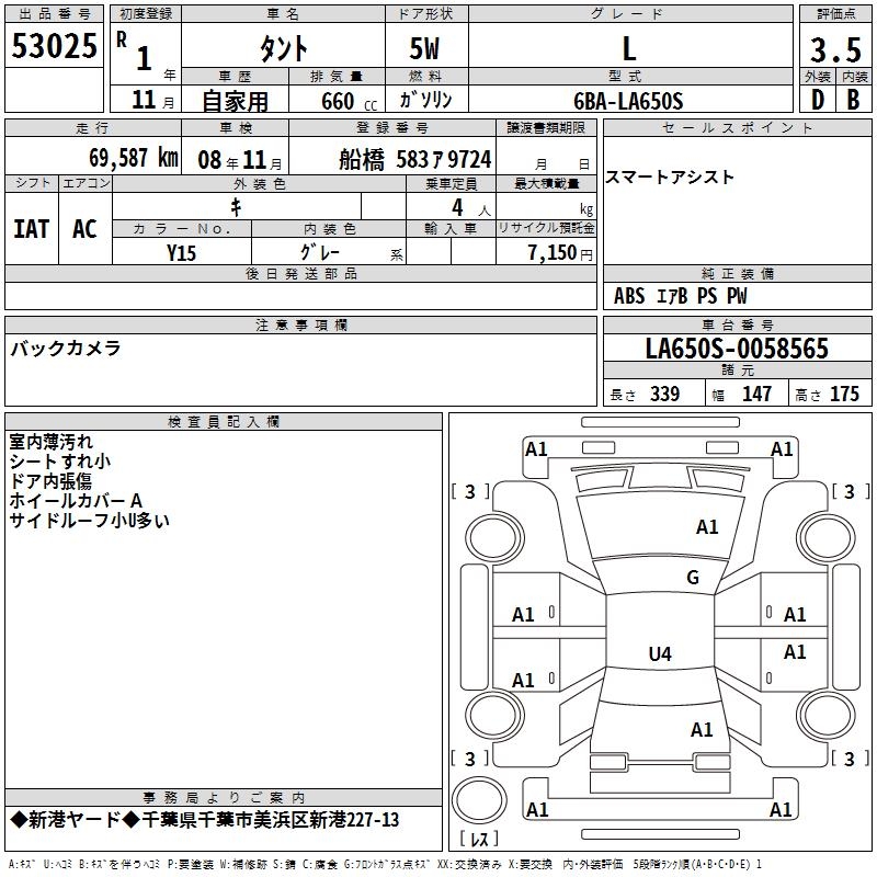 DAIHATSU TANTO