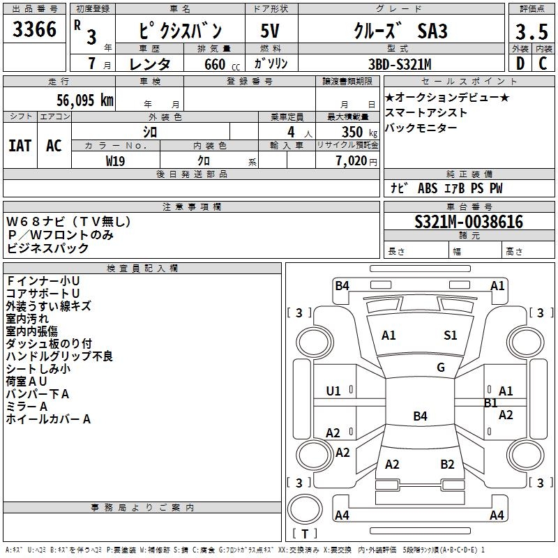 TOYOTA PIXIS VAN